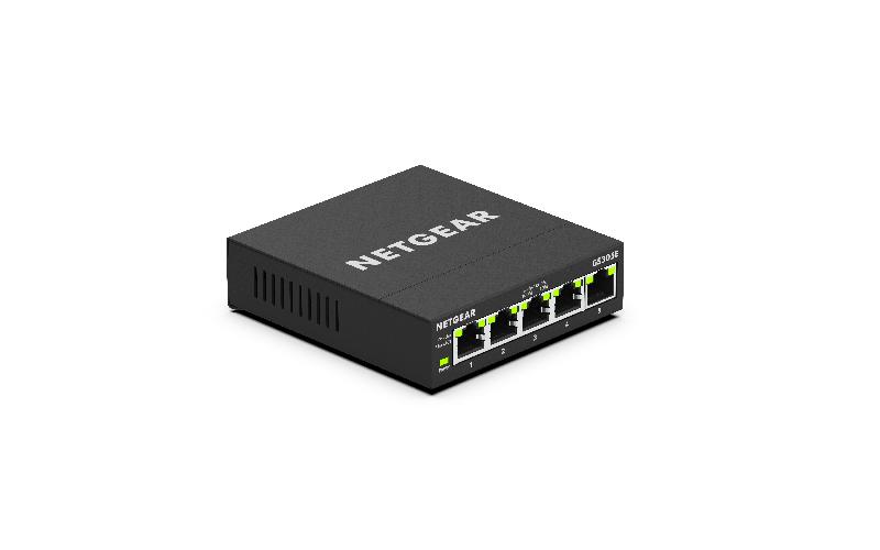 Netgear GS305E Géré Gigabit Ethernet (10/100/1000) Noir_0