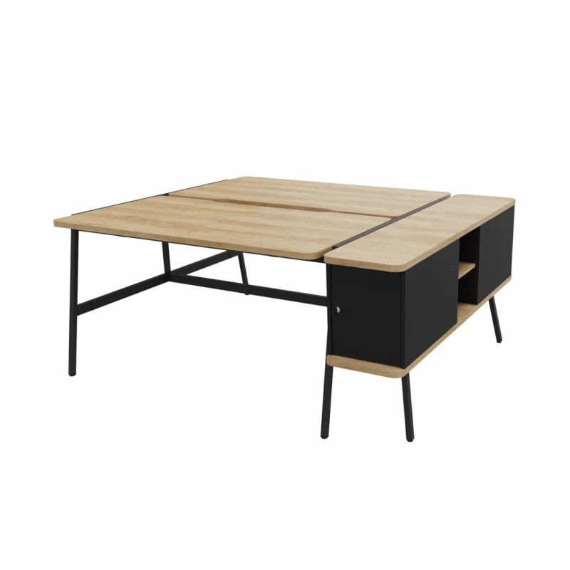 Bureau bench avec caisson ALTO_0