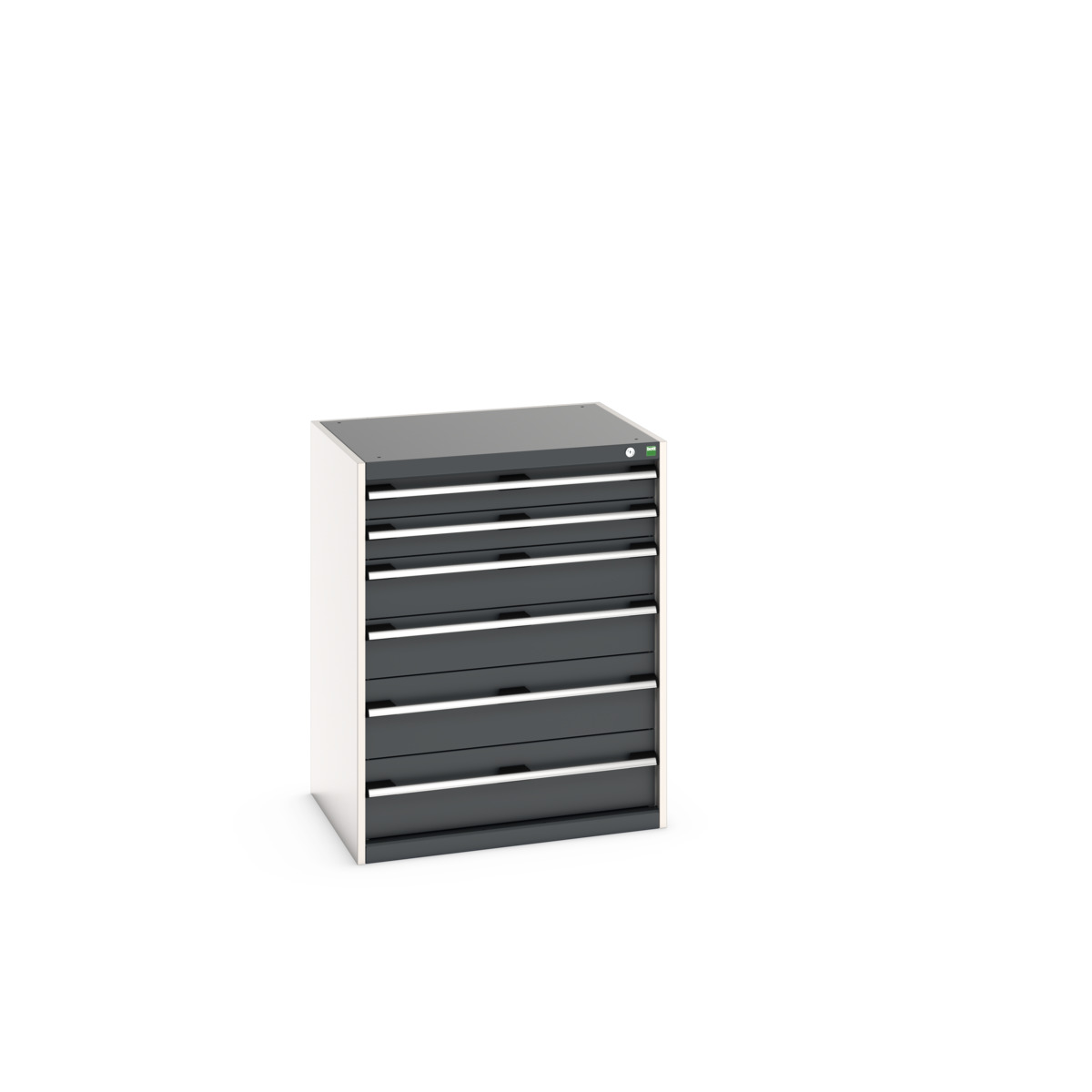 Armoire à tiroirs Cubio avec 6 tiroirs SL-8610-6.2 - 40020050_0