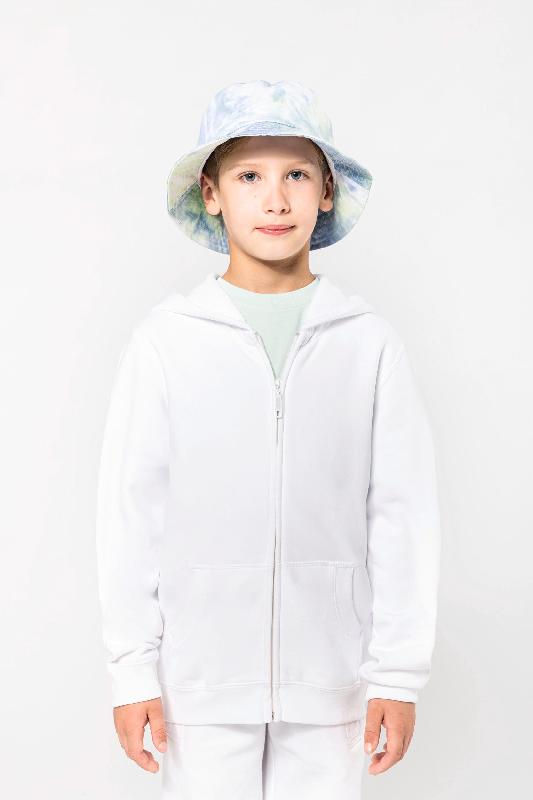 Sweat-shirt capuche zippé enfant - Réf: K455 - Kariban - 80% coton peigné / 20% polyester_0