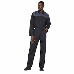 Dickies - Combinaison de travail pour homme noire grise EVERYDAY Noir / Gris Taille 3XL - XXXL noir 5053823466695_0