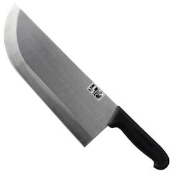 ILSA Couteau de coupe avec lame en acier inoxydable trempé 28 cm - noir inox 2830-28_0