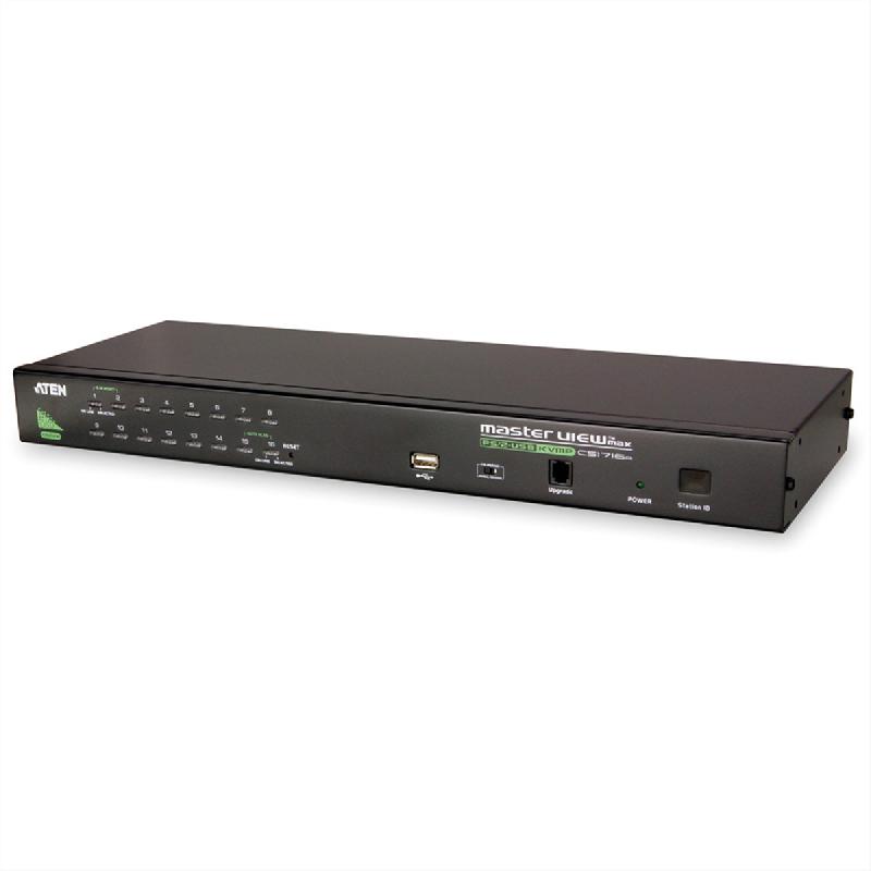 ATEN CS1716A Switch KVM VGA, PS/2-USB, port périphérique USB, 16 ports_0