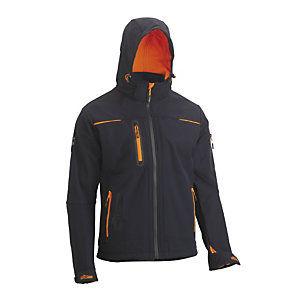 U-Power Veste de travail - Bleu et orange - Taille XL_0