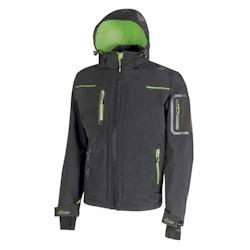 U-Power - Veste Softshell de travail imperméable gris foncé SPACE Gris Foncé Taille S - S gris 8033546445143_0