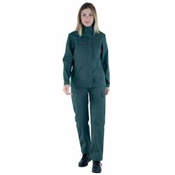 Lafont - Pantalon de travail pour femmes JADE Vert Bouteille Taille XS - XS vert 3609705776875_0
