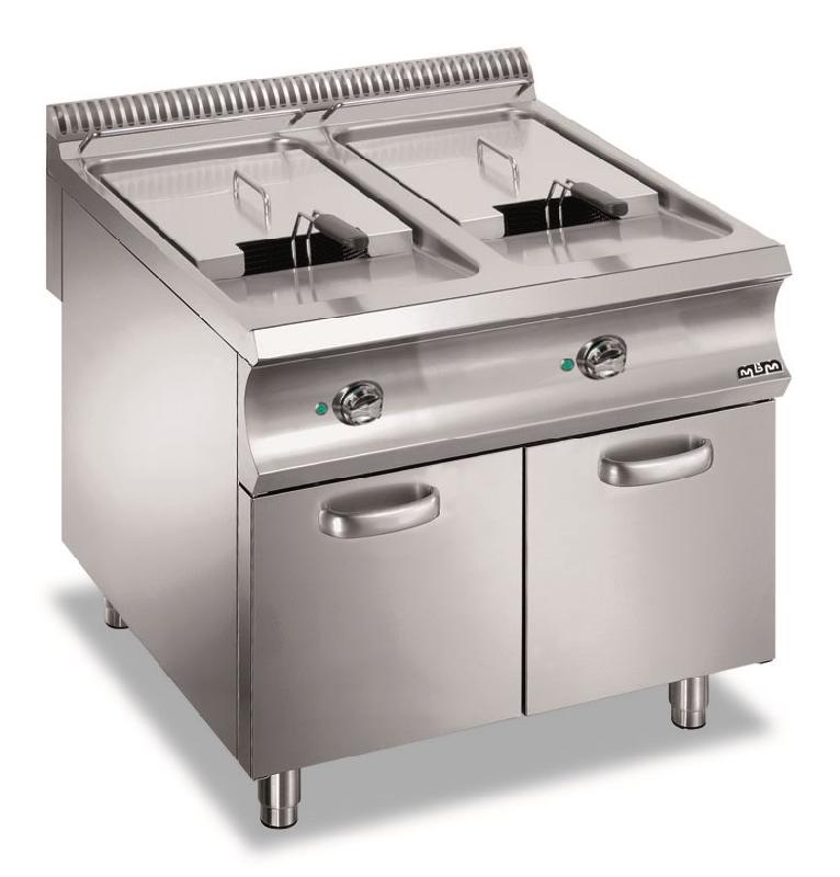 Friteuse professionnel electrique 2x21 l domina 980 - EF998L_0