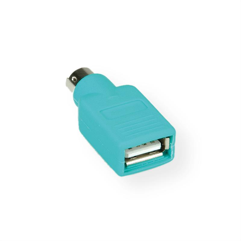 VALUE Adaptateur PS/2 - USB, vert_0