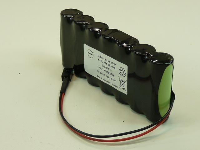 BATTERIE NIMH 7X A2700 7S1P ST1 F150 8.4V 2.7AH AMP_0