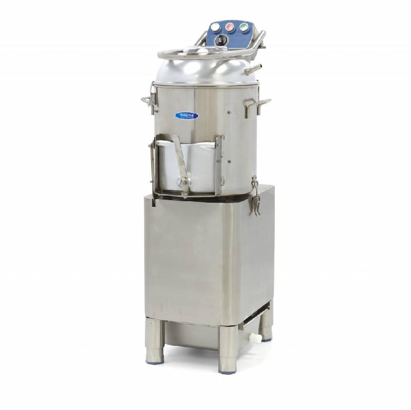 Machine à éplucher les pommes de terre - 15 kg - 300 kg / h - minuteur intégré_0