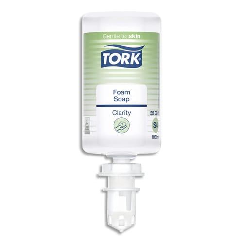 Tork recharge savon mousse limpide s4 1l 99 % des ingrédients sont d'origine naturelle_0