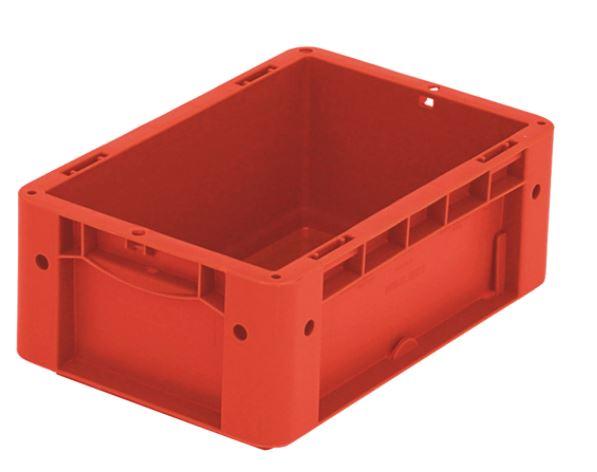 Bac gerbable norme europe, série xl, rouge modèle standard capacité de charge 15 kg, volume 3.5 litres_0