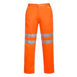 Portwest - Pantalon de travail haute visibilité orange RIS Orange Taille XS - XS orange RT45ORRXS_0