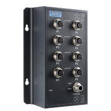 Switch EN50155 8 x M12 10/100/Gb/POE 24/48/72/96/110 Vdc  - EKI-9508E-L-AE_0