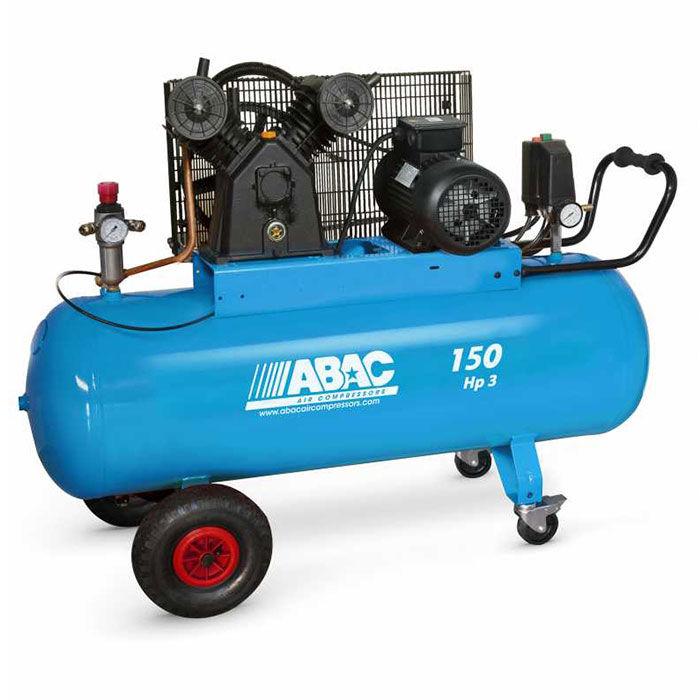 Compresseur d'air marche lente 500L 7,5 Cv 12 bar ET ABAC Garantie