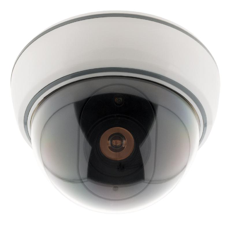 Caméra de surveillance intérieure factice avec LED - Otio_0