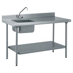 Tournus Equipement Table inox du chef adossée longueur 2000 Tournus - 424857 - plastique 424857_0