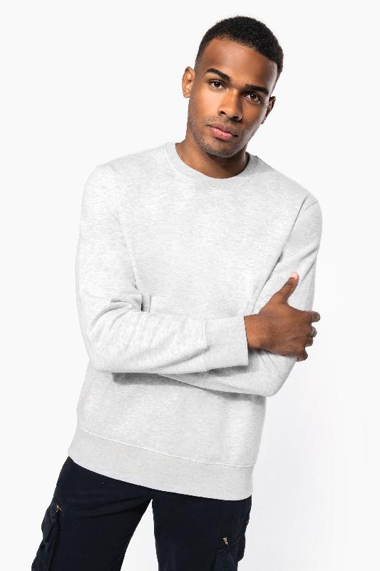 Sweat-shirt col rond homme - Réf: K488 - Kariban - 80% coton / 20% polyester - Lavage à 60°C_0