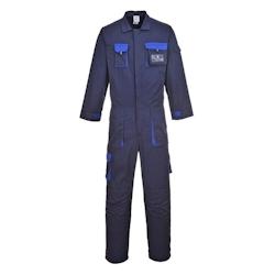 Portwest - Combinaison de travail TEXO CONTRAST Bleu Marine Taille L - L bleu textile 5036108189854_0