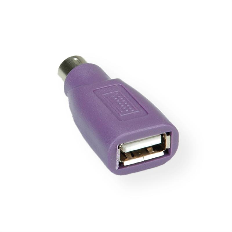VALUE Adaptateur PS/2 - USB, violet_0