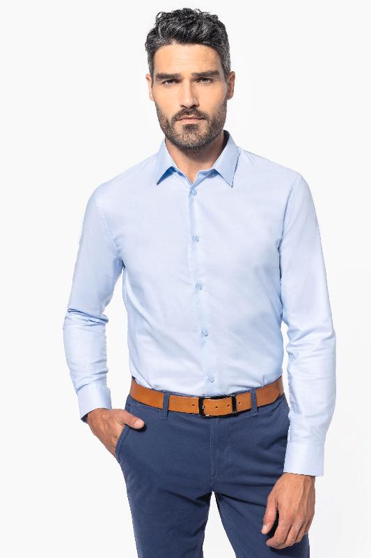 Chemise oxford manches longues homme -  Réf: K595_0