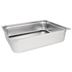 Equipementpro - Bac Gastronorme inox GN 2/1 150mm Vogue - EQK807_0