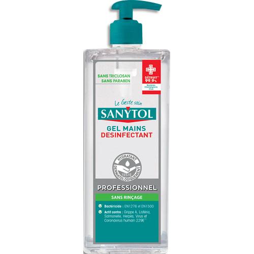 Sanytol gel mains hydroalcoolique 500 ml_0