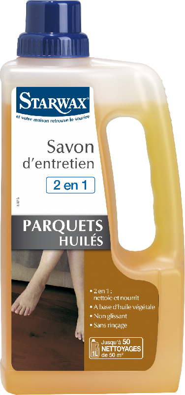 Savon entretien parquet huilé STARWAX 1 l_0