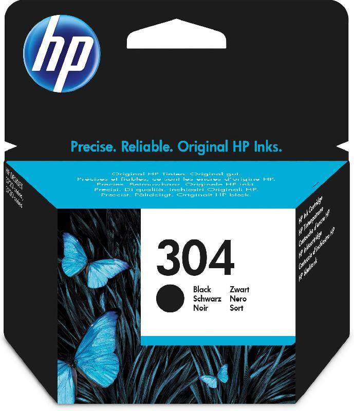 HP 304 Cartouche d’encre noire authentique_0