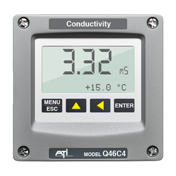 Appareil de mesure de la conductivité Q46C4 4E - BADGER METER pour surveillance des procédés basés sur l'eau_0