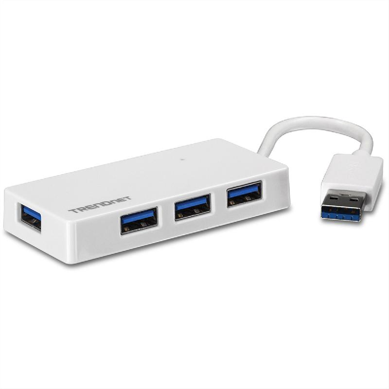 TRENDnet TU3-H4E Mini hub USB 3.0 à 4 ports_0