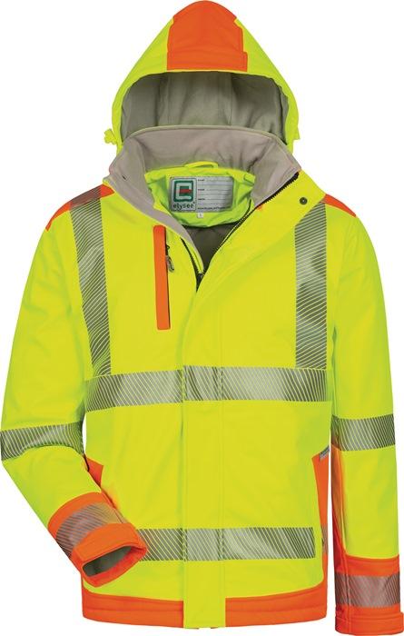 Veste softshell de signalisation Rickmer taille S jaune/orange 100 % PES ELYSEE_0