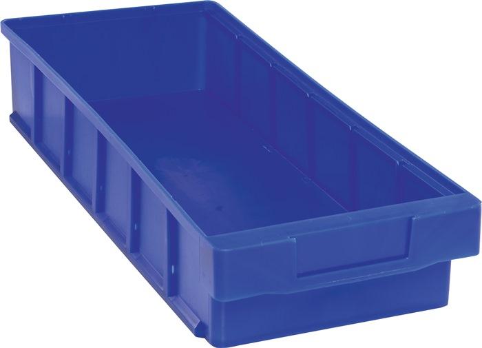 Boîte pour étagère VKB L500xl186xH83 mm bleu polypropylène LA-KA-PE_0