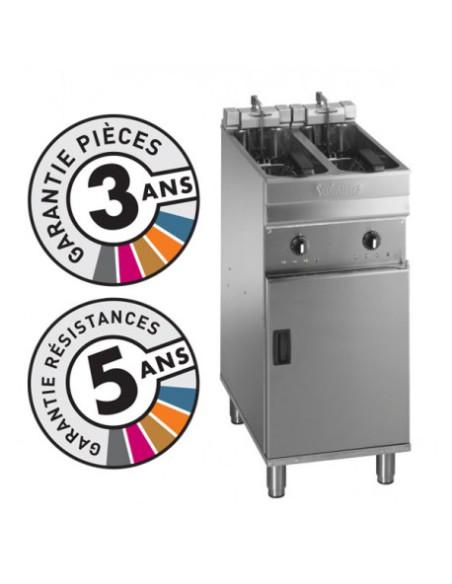 Friteuse VALENTINE électrique 2x7-8 Litres sur coffre - Référence : EVO2200T_0