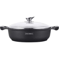 Casserole peu profonde 34 cm 4,8L Noir  RLBR34M usage non-intensif Royalty Line - 5407004740218_0