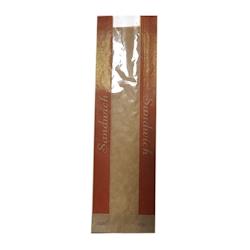 Sac sandwich kraft brun 35 x 9 x 6.5 cm x 1000 Evenplast - 282023 - plastique 282023_0