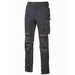 U-Power - Pantalon de travail Slim Fit bleu foncé ATOM Bleu Foncé Taille S - S bleu 8033546418390_0