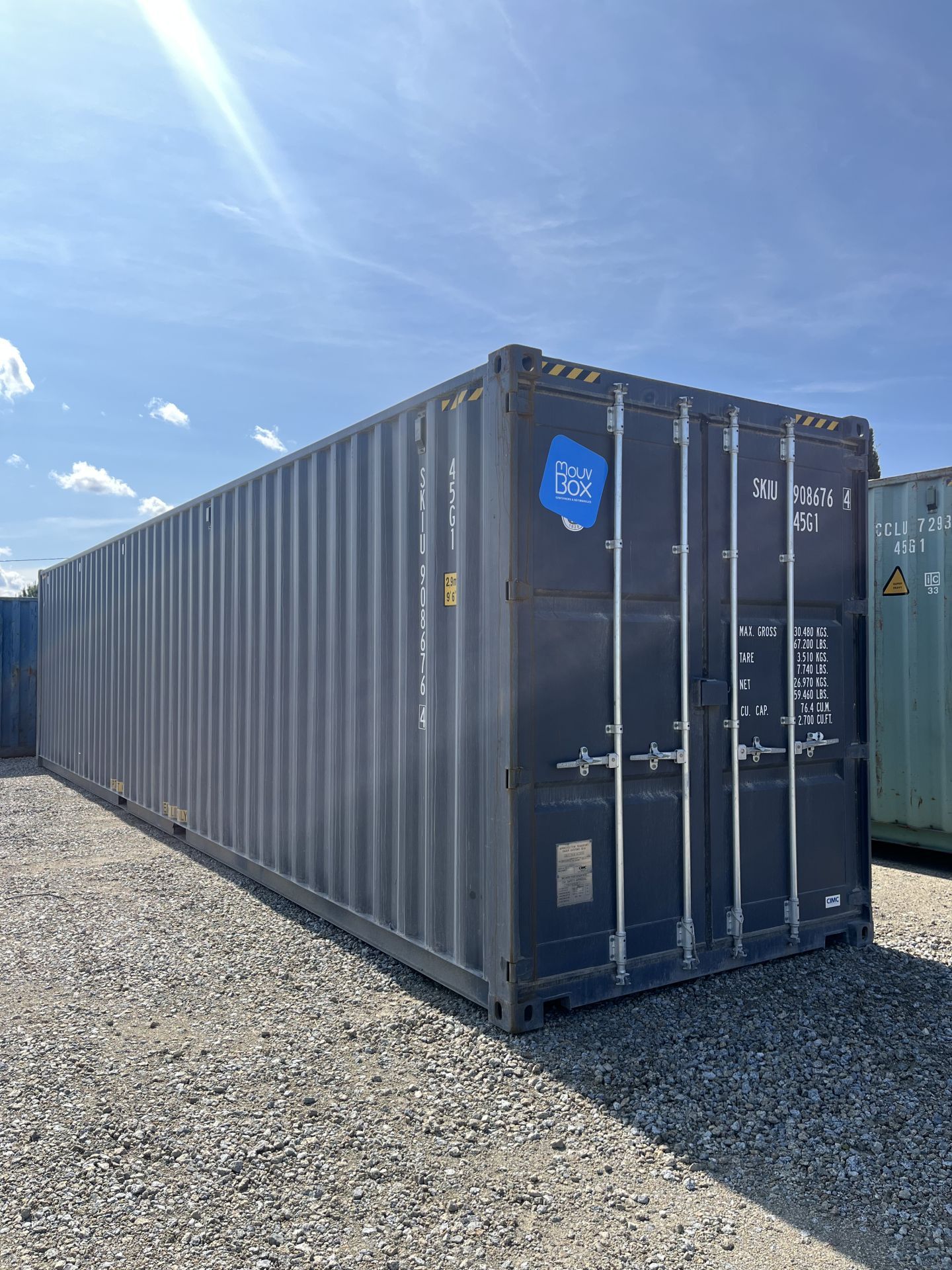 Containers Pallet Wide