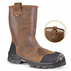 Jallatte - Bottes de sécurité marron et noire JALBOX SAS S3 CI HI HRO SRC Marron / Noir Taille 44 - 44 marron matière synthétique 3597810256811_0