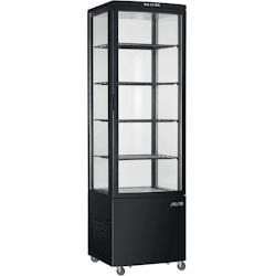 Saro Vitrine réfrigérée, 235 litres / modèle SVEN noir ; Qté : 1 - noir multi-matériau 177-330-1036_0