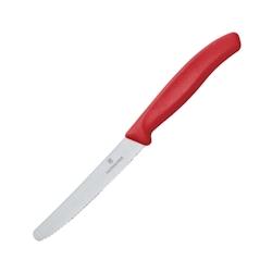 Couteau à tomate denté Victorinox 11cm rouge - CX751_0