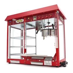 Maxima Machine à pop-corn - 150gr - avec vitrine chauffante - 3701117766564_0