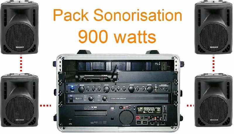 Pack sonorisation pack 900 fase 900 watts_0