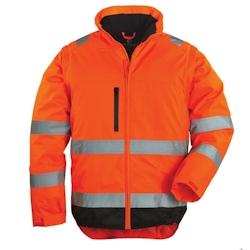 Coverguard - Veste de travail 2 en 1 HI-WAY HV orange XTRA classe 2 Orange Taille XL - XL orange 3435241700964_0