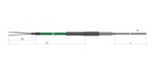 Thermocouple tubulaire Sortie câble de prolongation - TT20_0