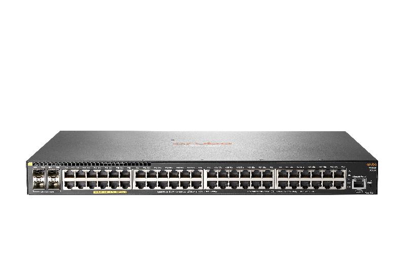 Hewlett Packard Enterprise Aruba 2930F 48G PoE+ 4SFP Géré L3 Gigabit Ethernet (10/100/1000) Gris 1U Connexion Ethernet, supportant l'alimentation via ce port (PoE)_0