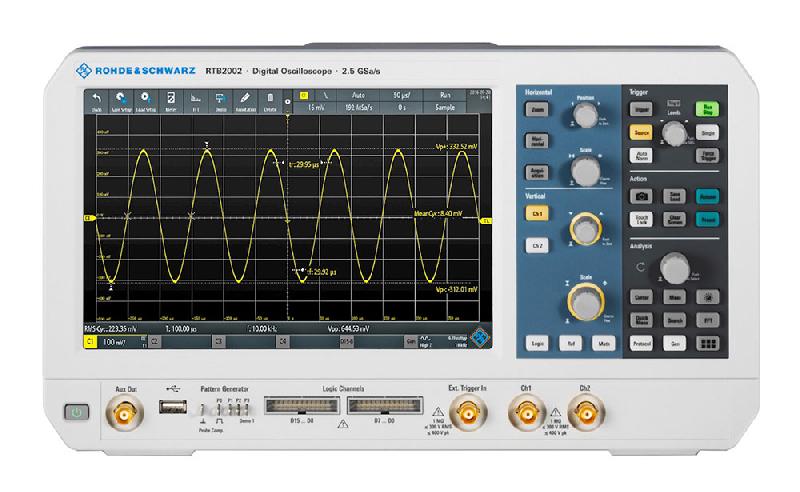 RTB2K-102 | Oscilloscope numérique 2 voies RTB 2002 avec option 100 MHz_0