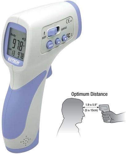 Thermomètre infrarouge frontal sans contact- spécial température du corps humain (32 - EXTIR200_0