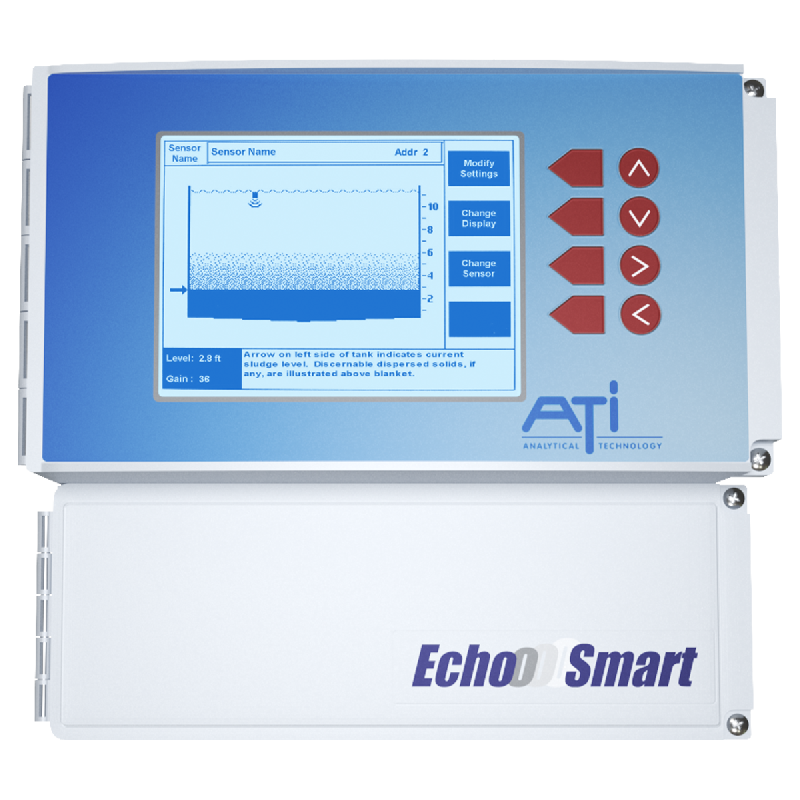 Analyseur de voile de boues EchoSmart BADGER METER - technologie ultrasonique pour mesure continue en temps réel_0