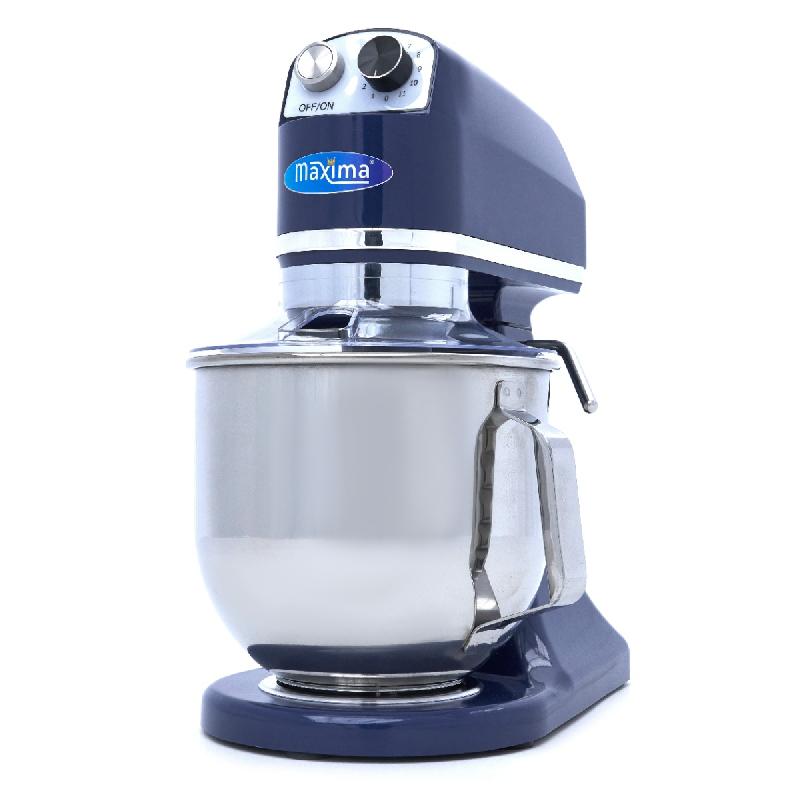 Mixer planétaire - 7 L - jusqu'à 2 kg de pâte - bleu acier_0